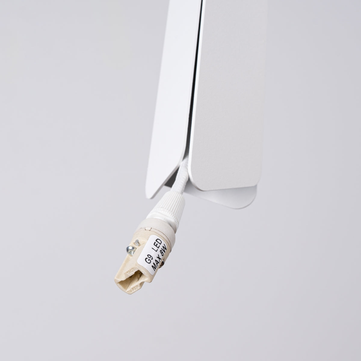 Suspension Prisme Moderne 3P blanc