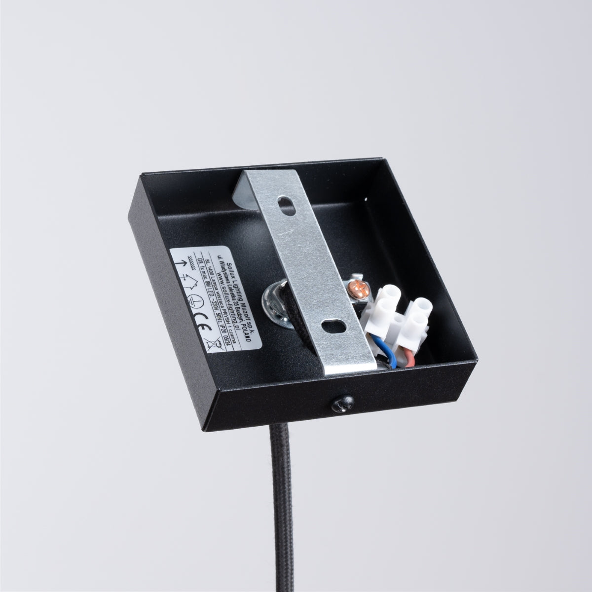 Suspension Prisme Moderne 1 noir