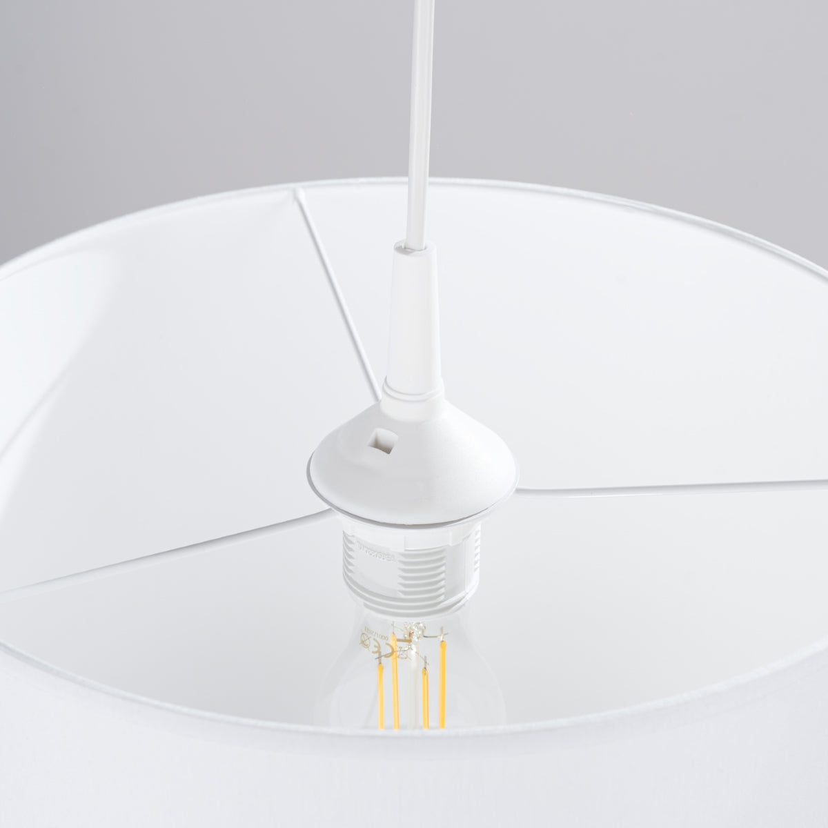 Suspension Loft Cylindrique 30 blanc
