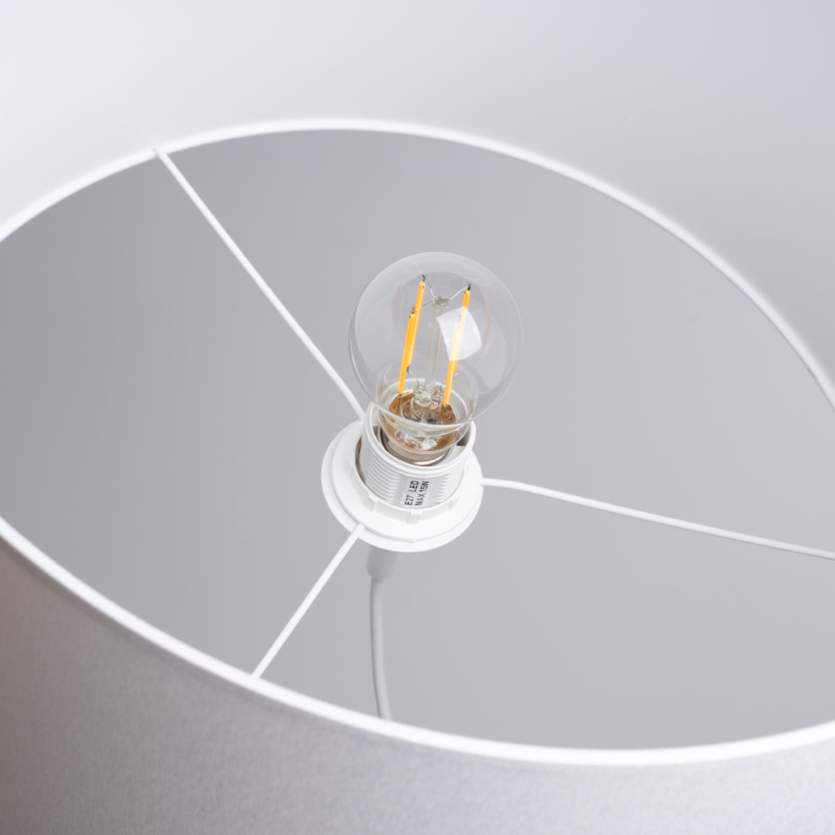 Suspension Loft Cylindrique 40 blanc