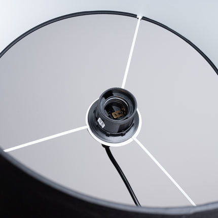 Suspensión cilíndrica Loft 30 negra