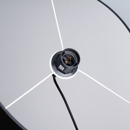 Suspensión cilíndrica Loft 40 negra