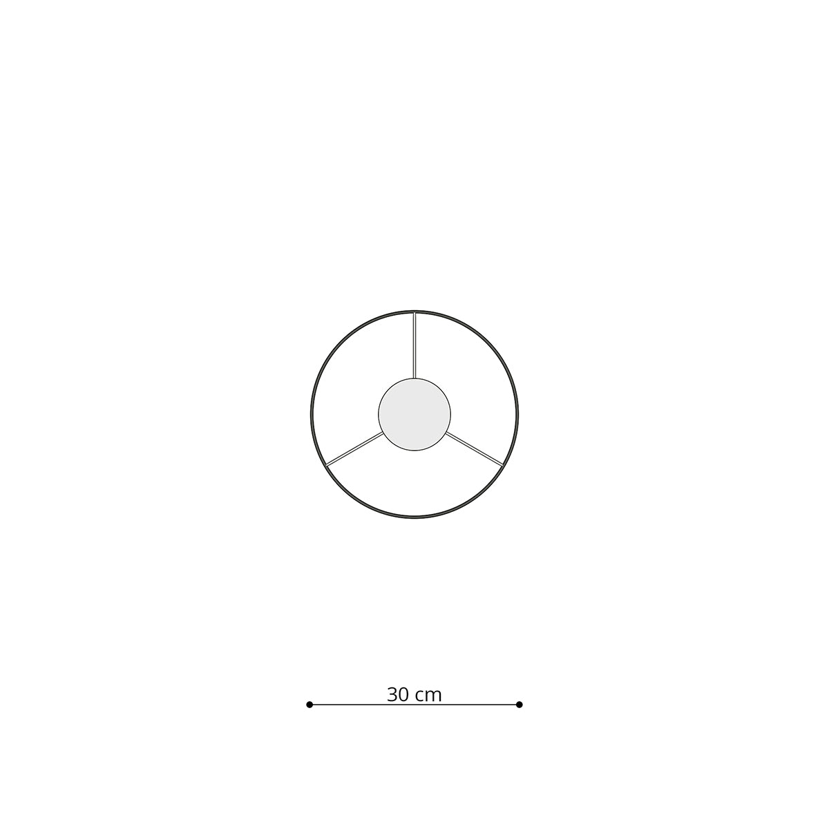 Suspension Circulaire Licorne 30