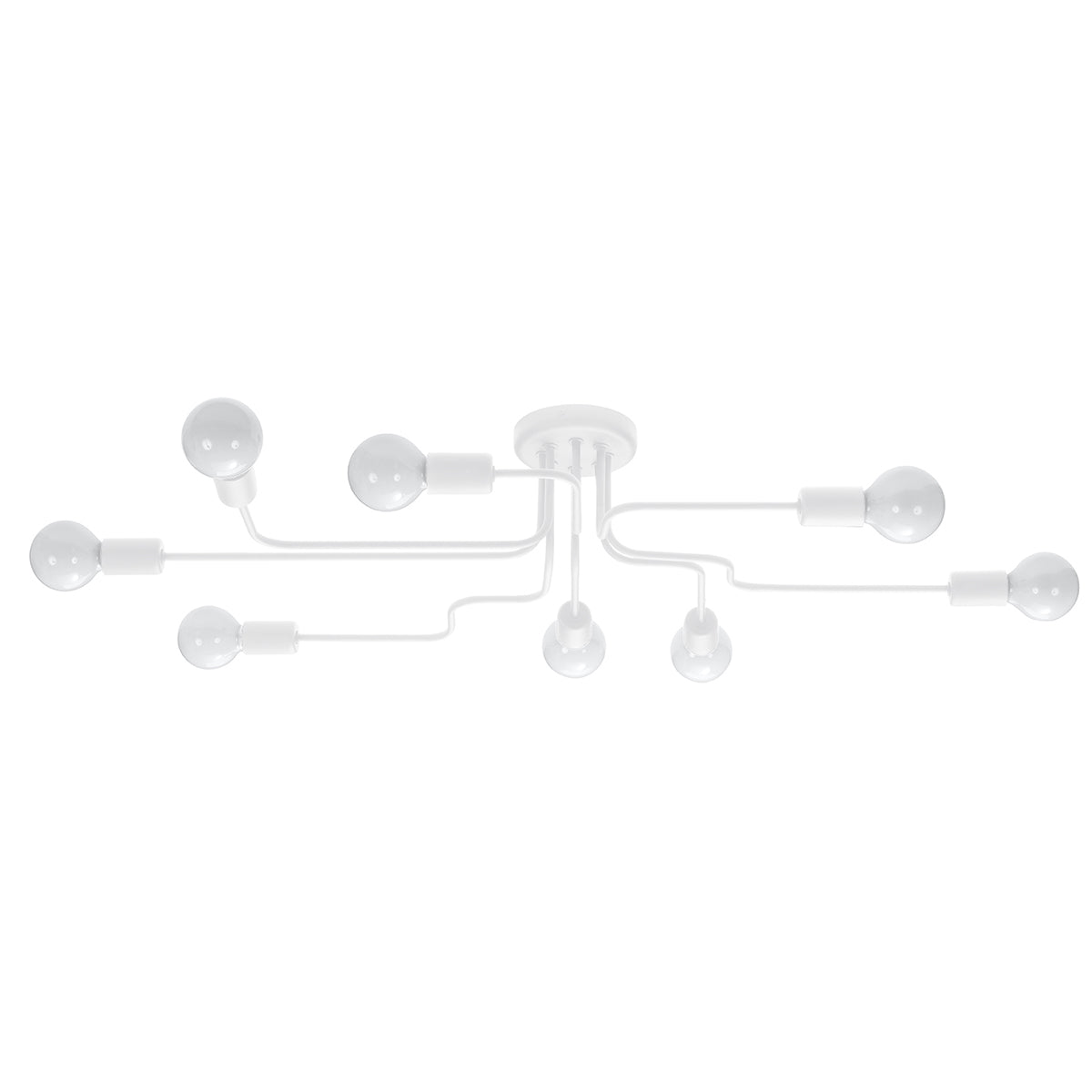 Lustre Design Flex 8 blanc