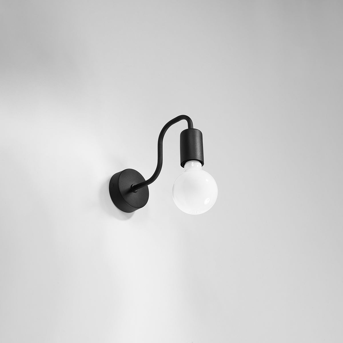 Black Flex Design Wall Light