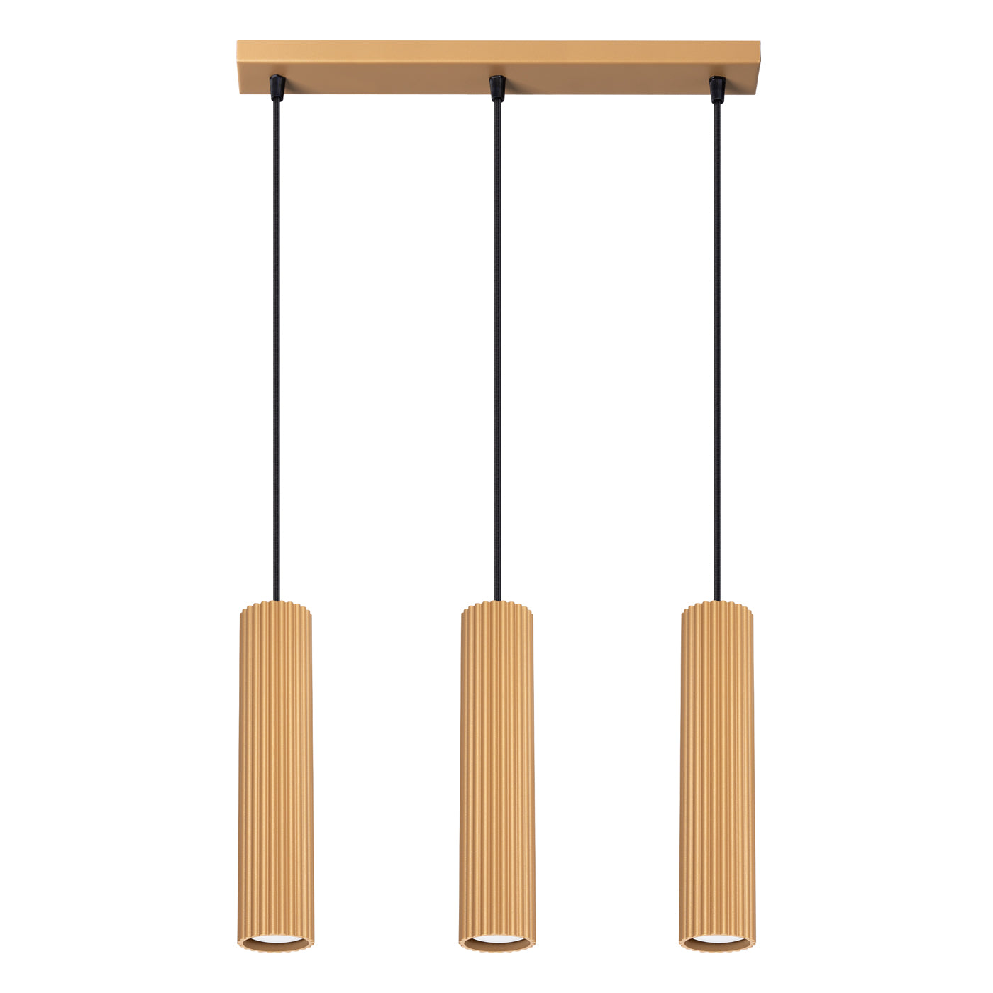 Oslo 3L gold pendant lamp