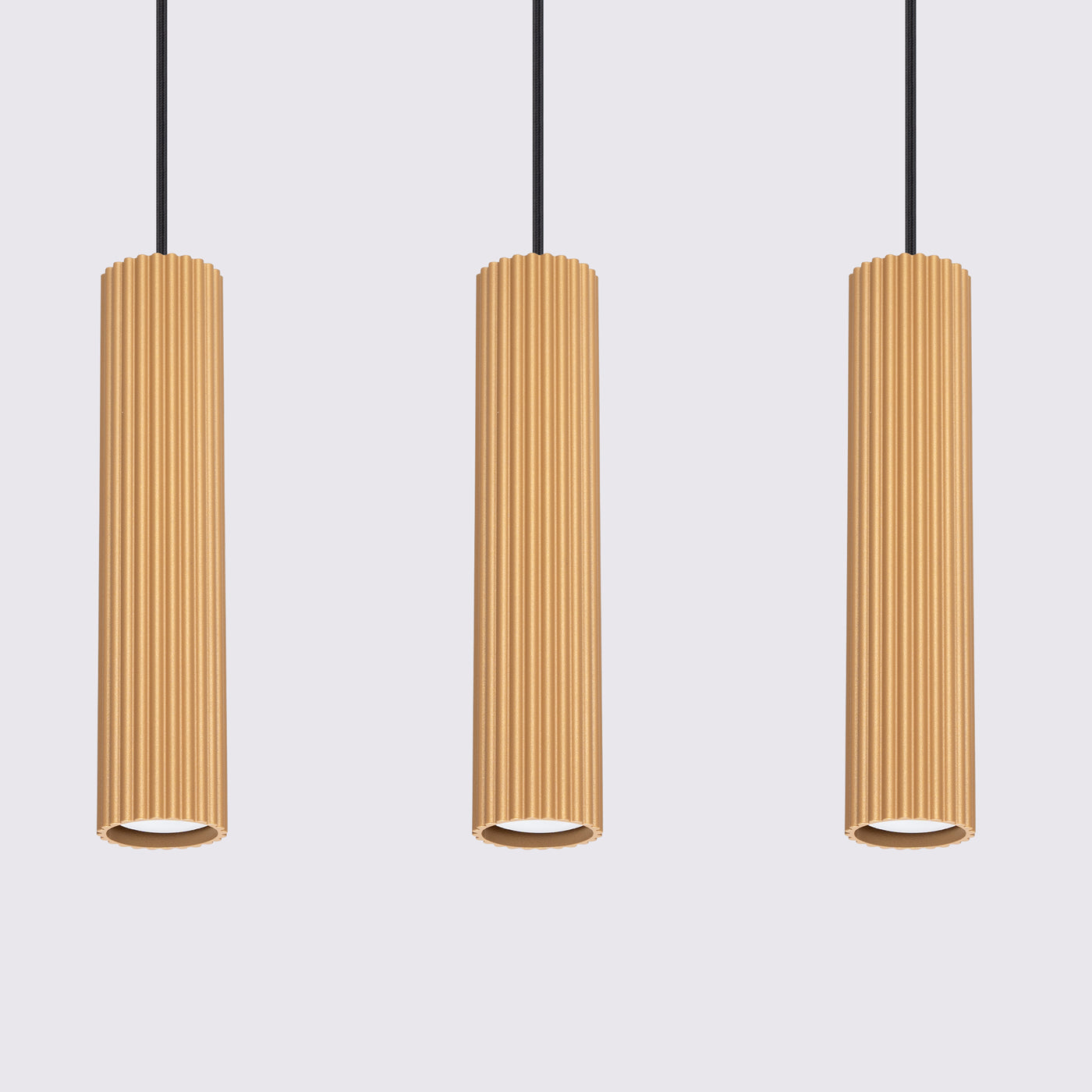 Oslo 3L gold pendant lamp