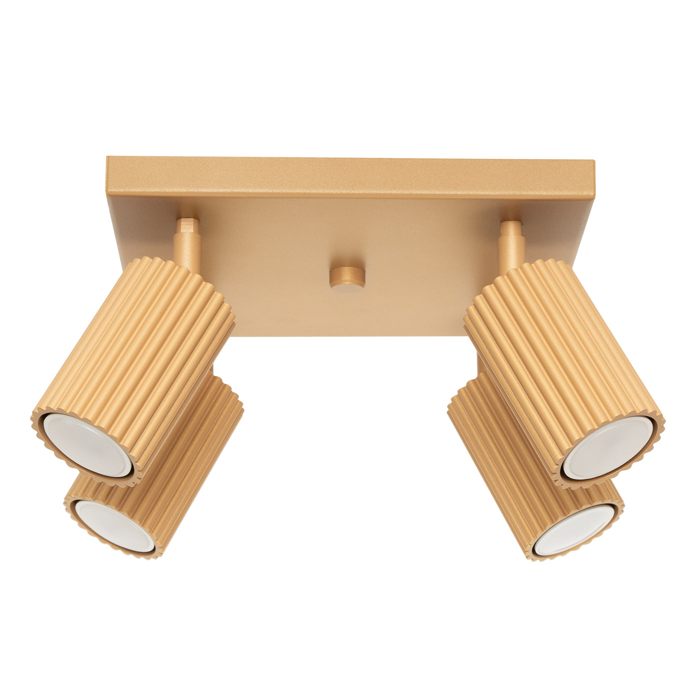 Oslo 4 gold ceiling light