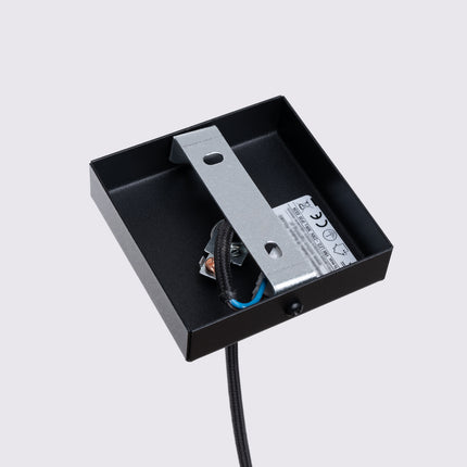 Oslo 1 schwarze Pendelleuchte