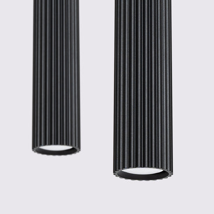 Oslo 2 schwarze Pendelleuchte