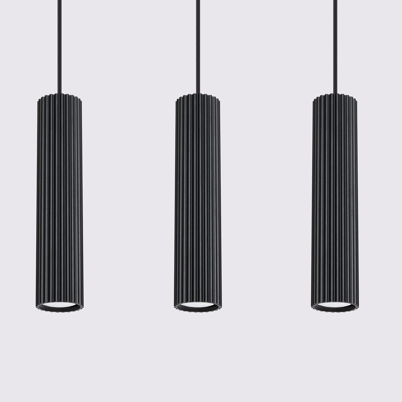 Lampe Suspendue Oslo 3L noir