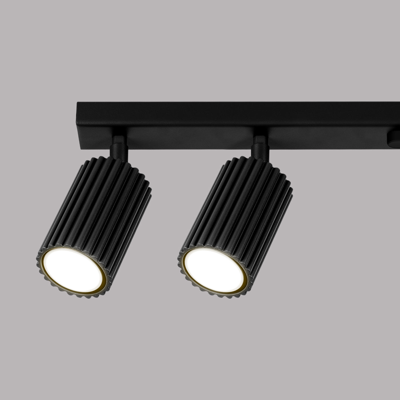 Plafonnier Oslo 6L noir