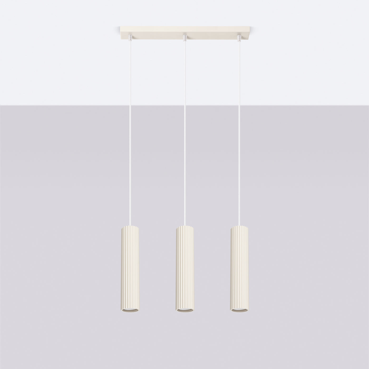 Lampe Suspendue Oslo 3L beige