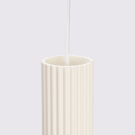 Oslo 3P beige Pendelleuchte