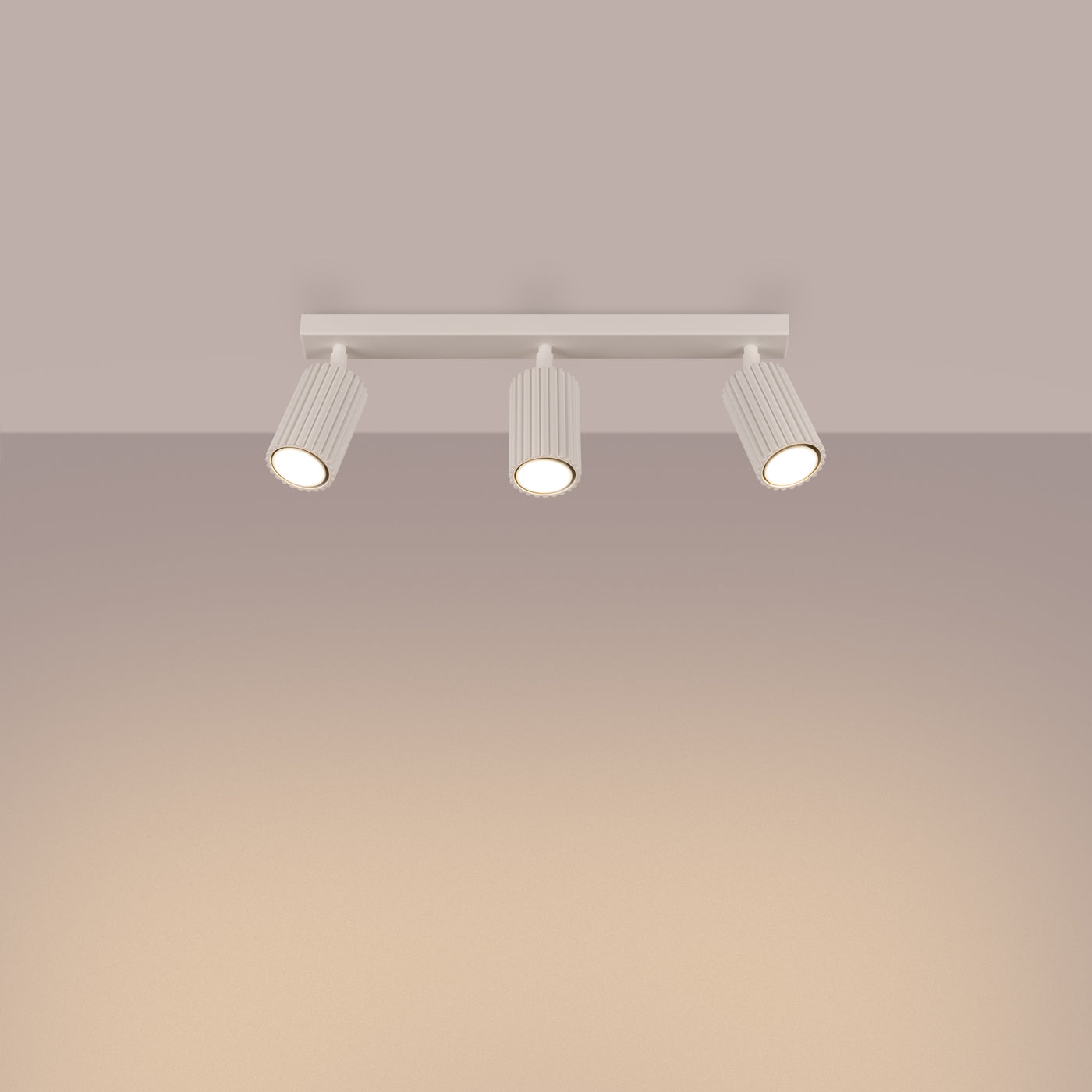 Plafonnier Oslo 3L beige