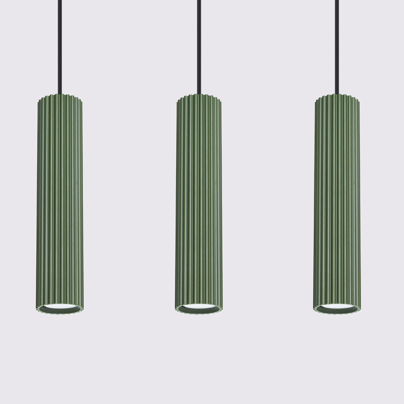 Lampe Suspendue Oslo 3L vert