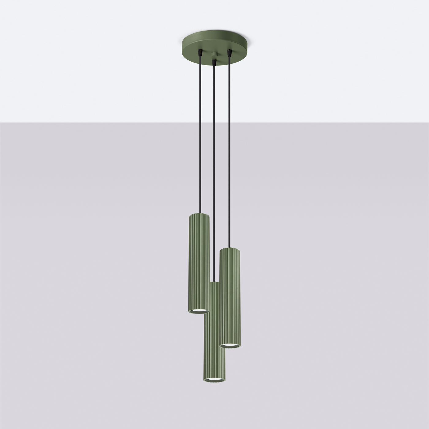 Lampe Suspendue Oslo 3P vert