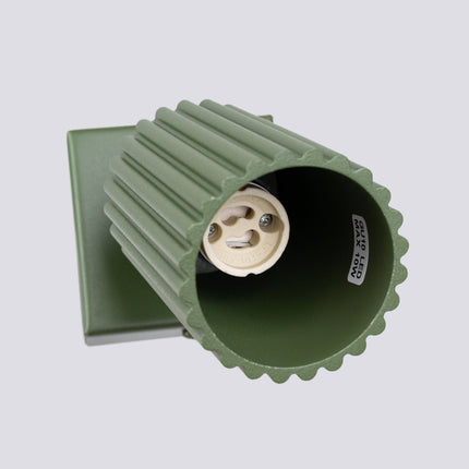 Lámpara de pared ajustable verde Oslo