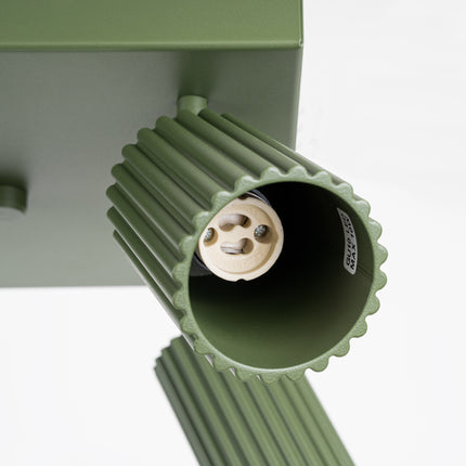 Lámpara de techo verde Oslo 4