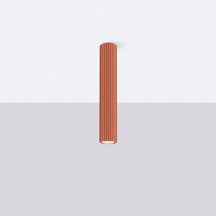 Lámpara de techo ocre rojo Oslo 40