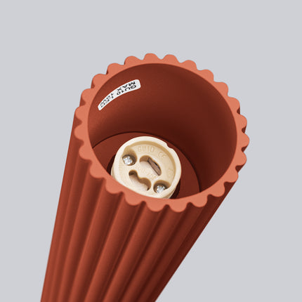 Lámpara de techo ocre rojo Oslo 40