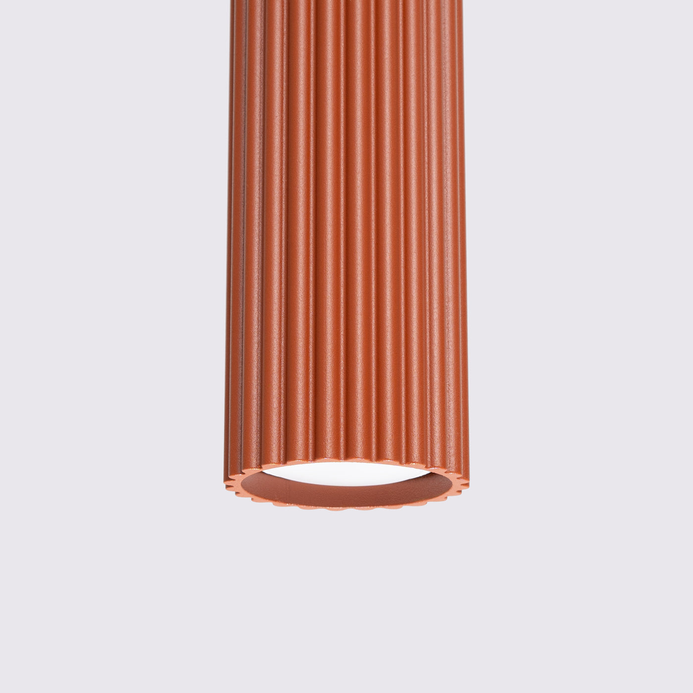 Lampe Suspendue Oslo 1 rouge ocre