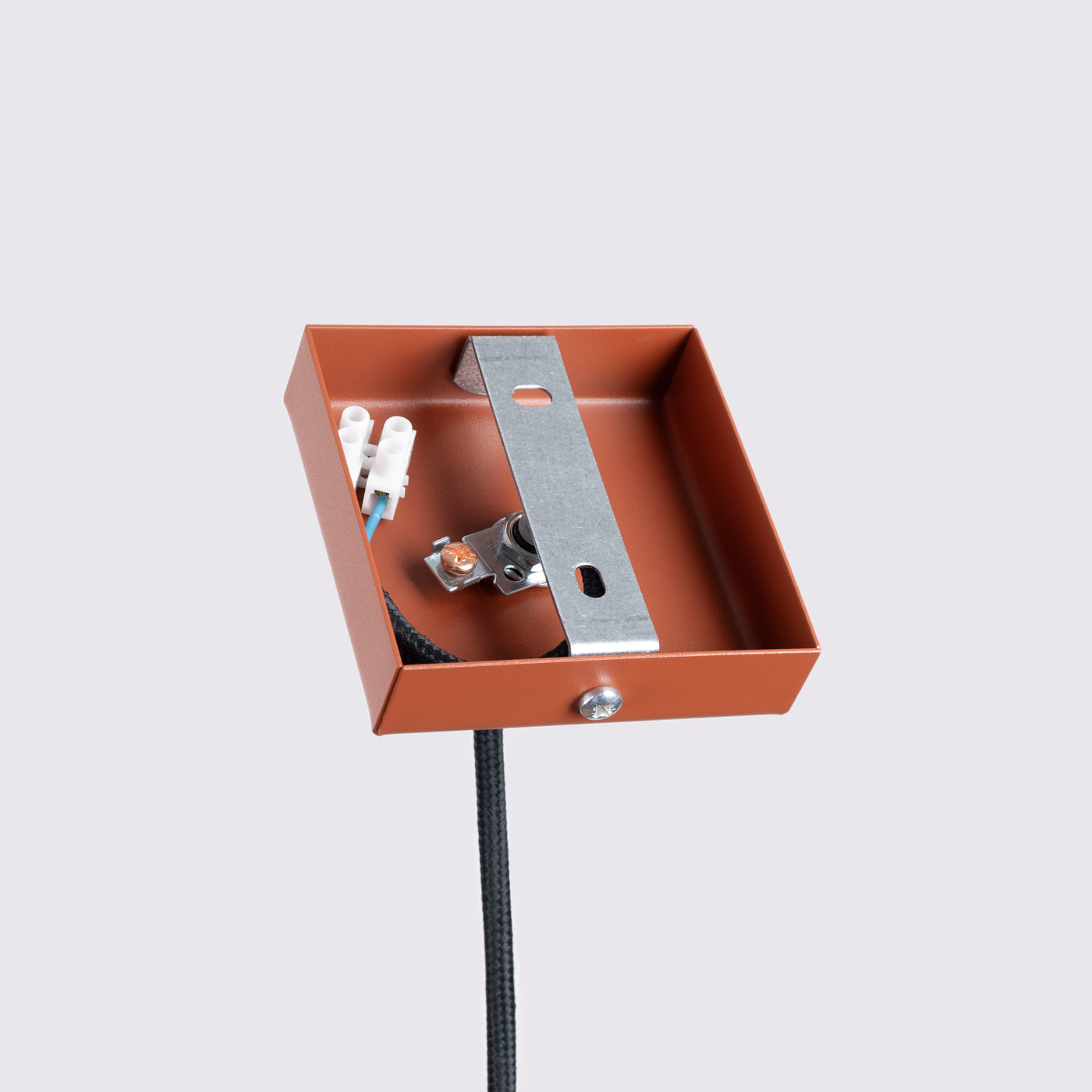 Lampe Suspendue Oslo 1 rouge ocre