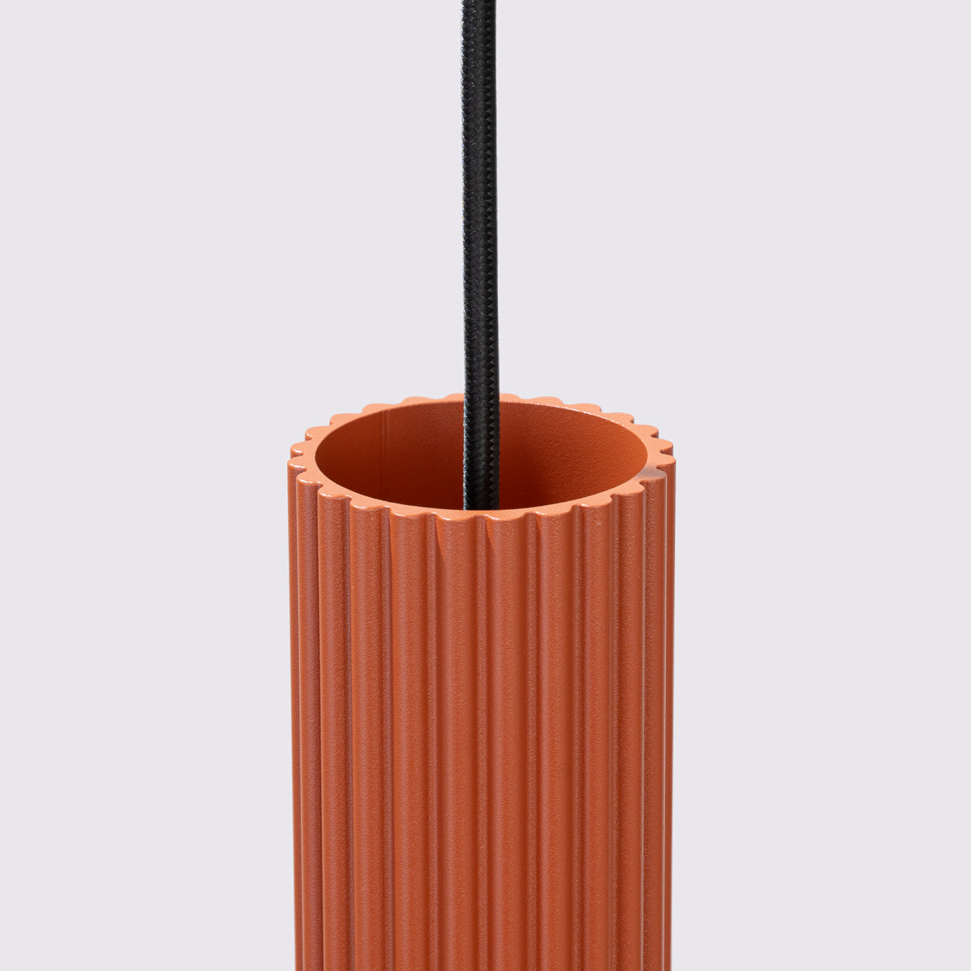 Lampe Suspendue Oslo 3L rouge ocre