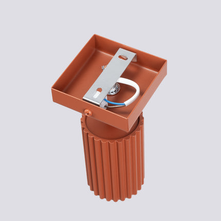 Aplique de pared orientable rojo ocre Oslo