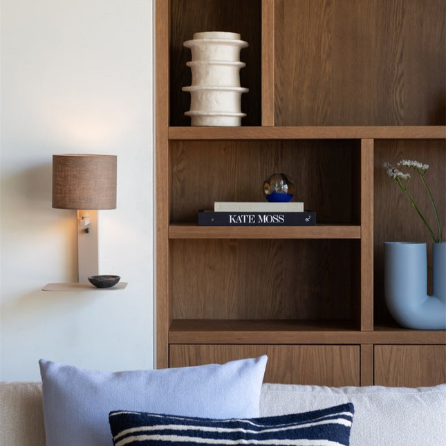 Applique Murale Florence Sable et Lin Foncé