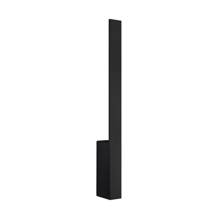 Slim Design S schwarze 4000K Wandleuchte