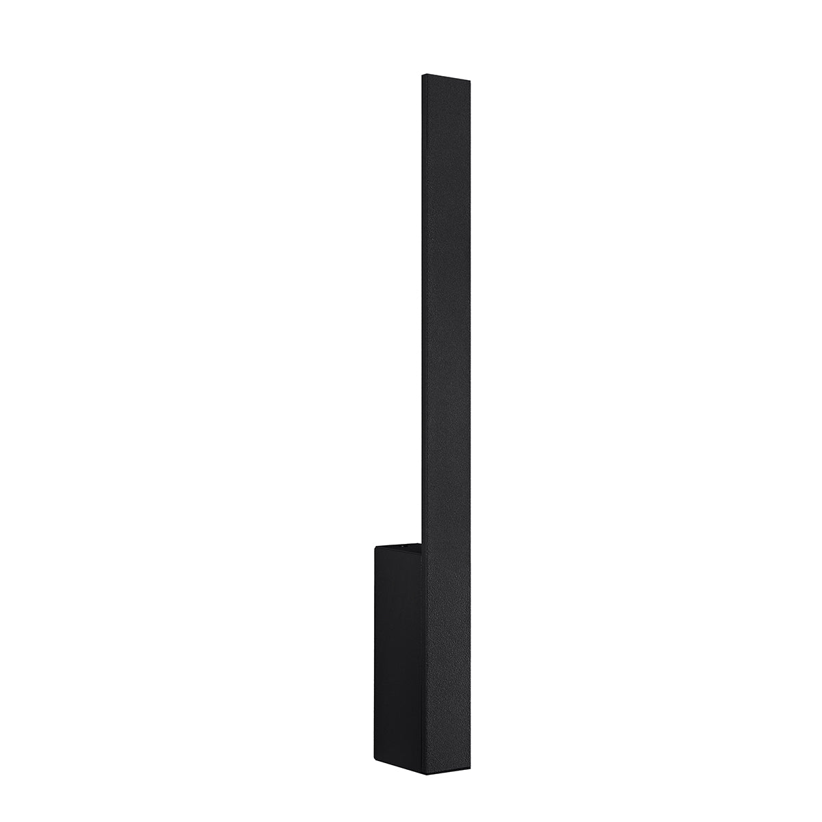 Slim Design S wall light black 4000K