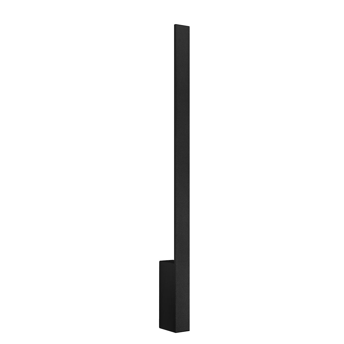 Slim Design M black 3000K wall light