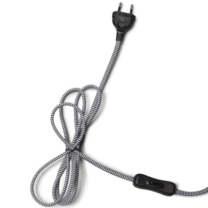 Madrid Wandleuchte aus weißem Eisen, L