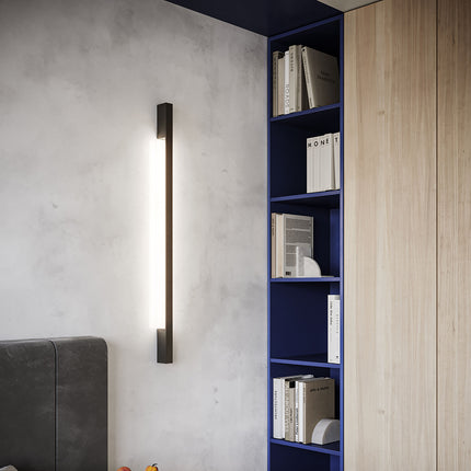 Moderne Bar Wandleuchte M schwarz 3000K