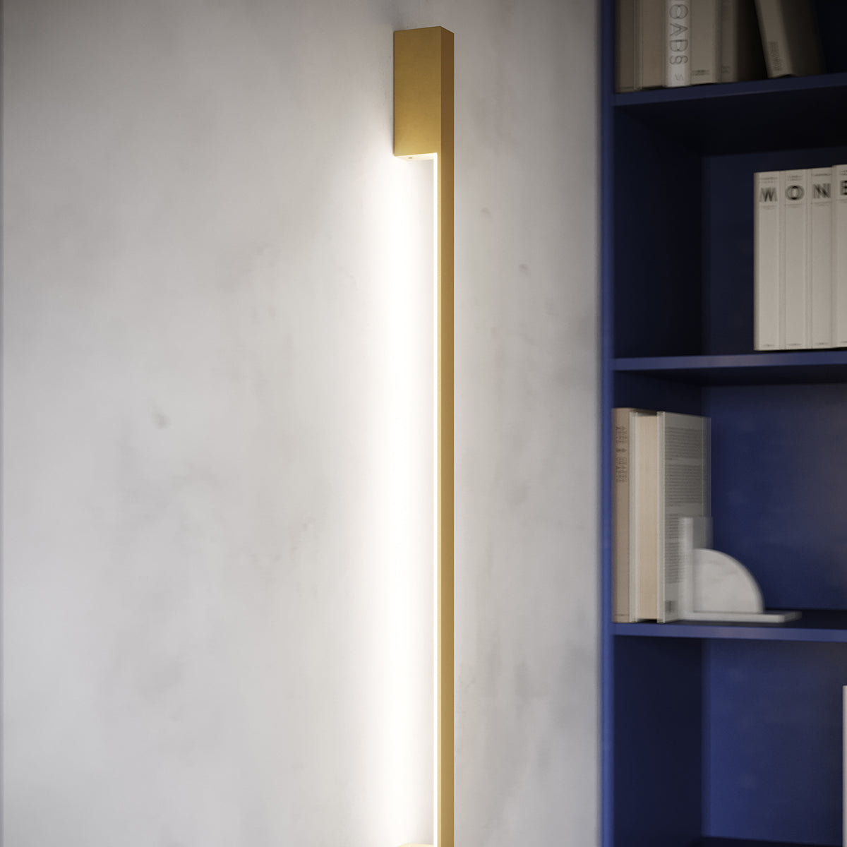 Applique Barre Contemporaine M doré 3000K