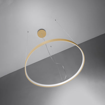 Solis 55 Gold LED 3000K Ring Chandelier