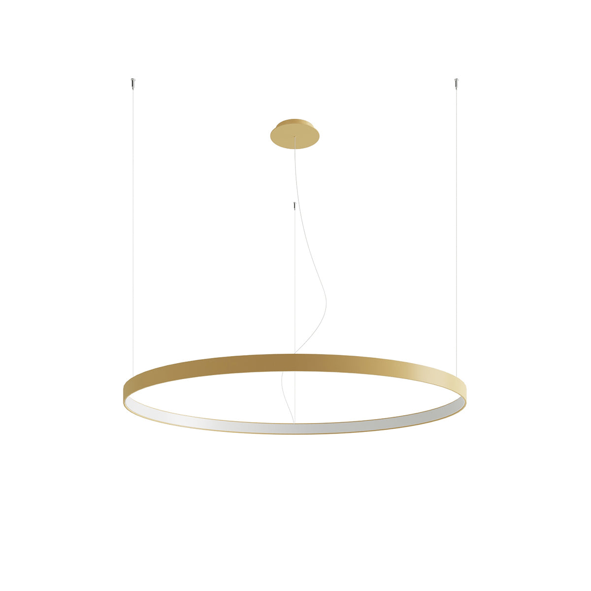 Lustre Anneau Solis 110 doré LED 4000K