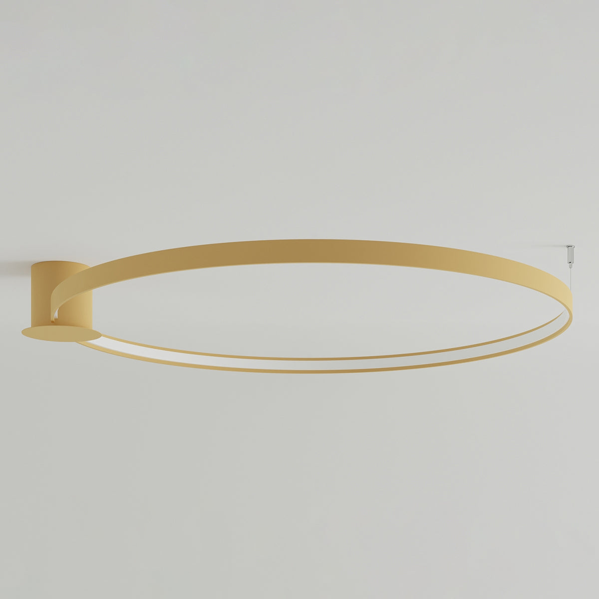 Plafonnier Anneau Solis 110 doré LED 4000K