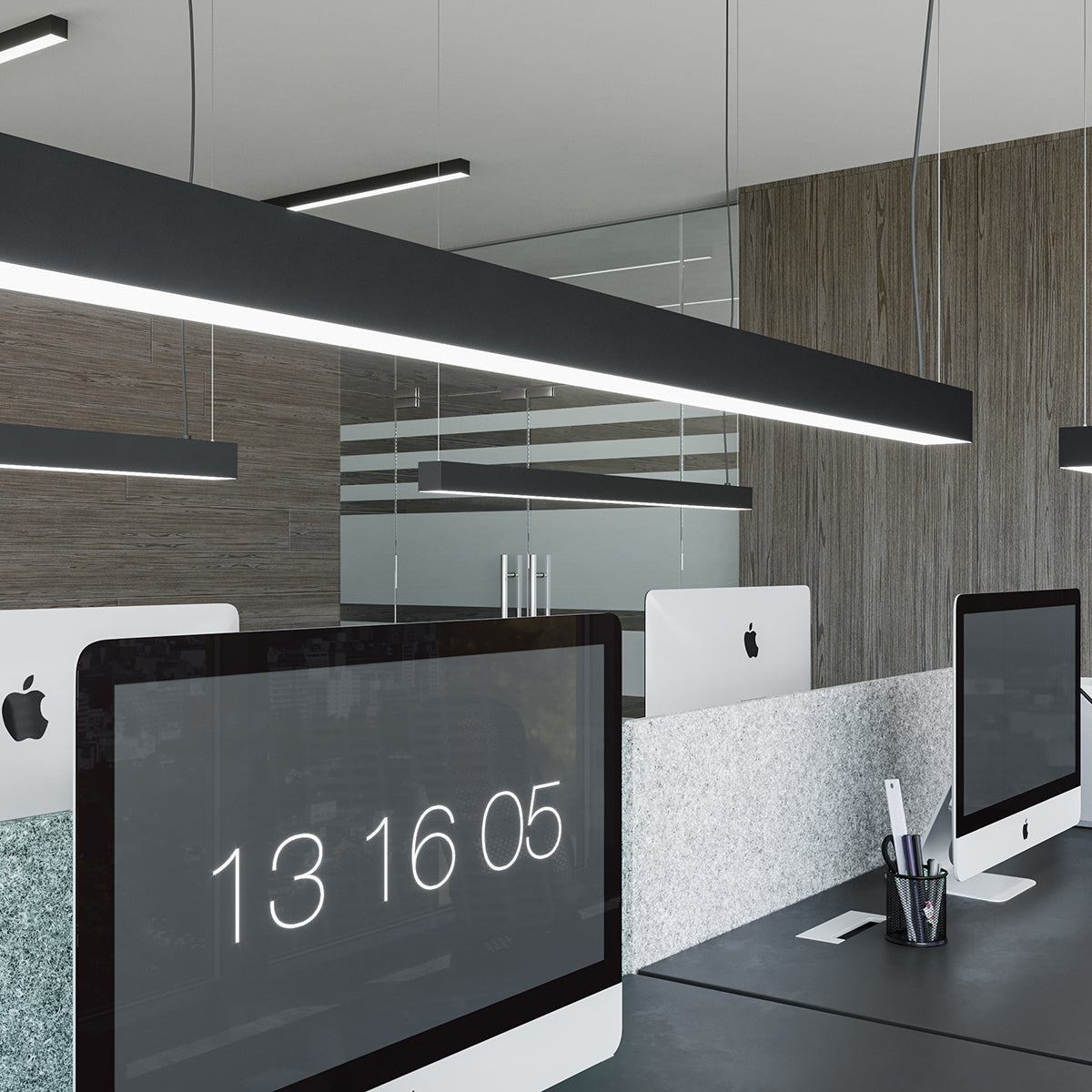Plafonnier Barre Moderne 200 blanc