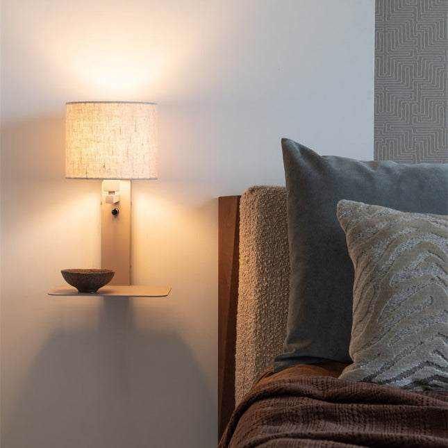 Applique Murale Florence Sable et Lin Clair