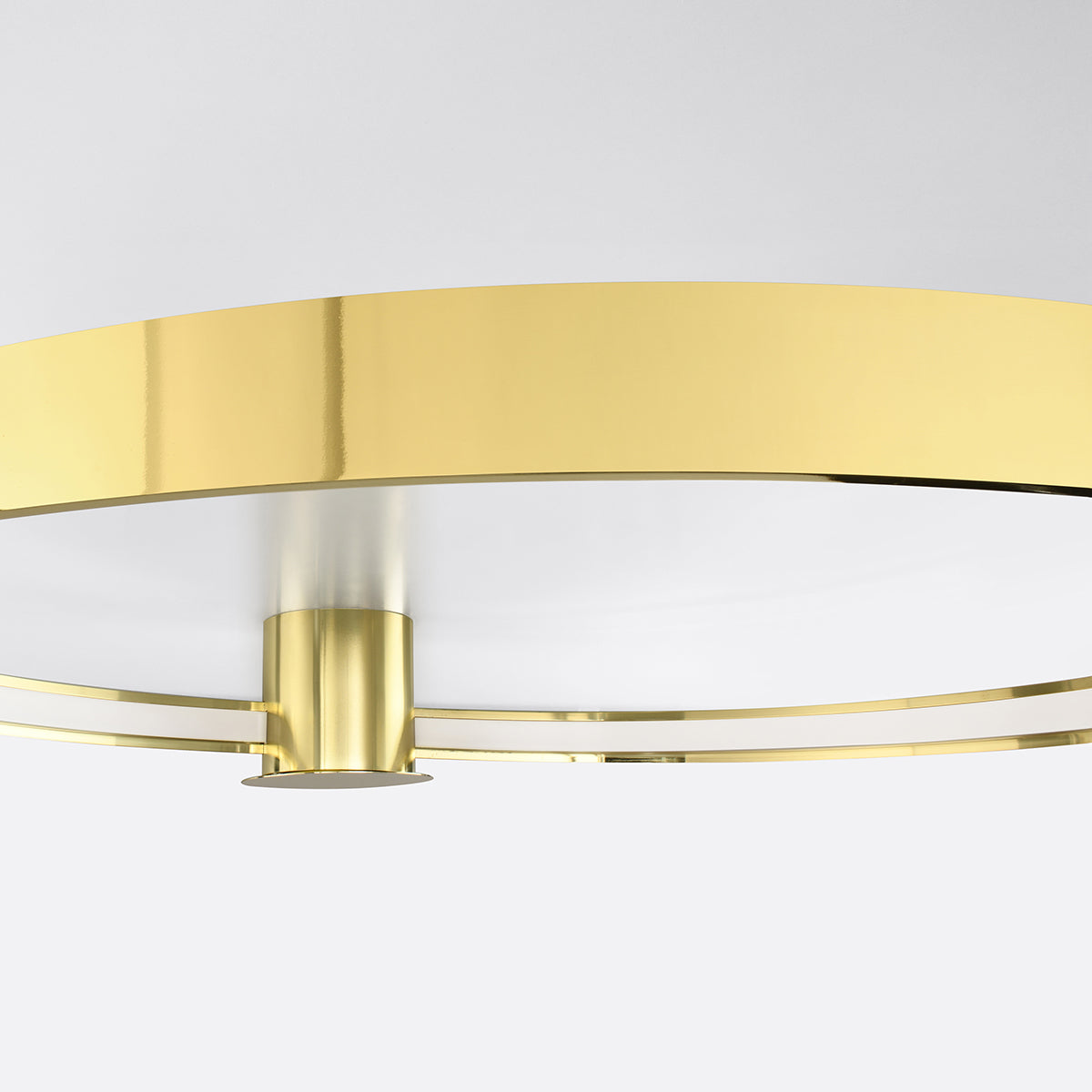 Plafonnier Anneau Solis 78 doré poli LED 3000K
