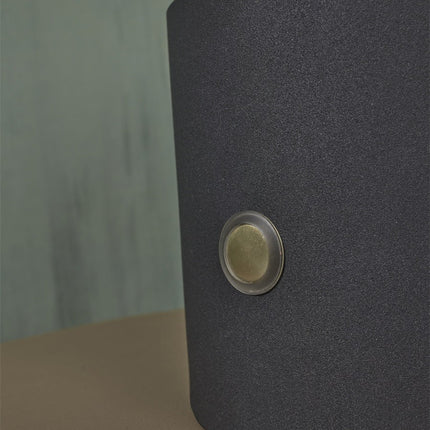 Porto Tischlampe aus schwarzem Eisen