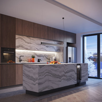 Suspensión de diseño de haz LED 3000K