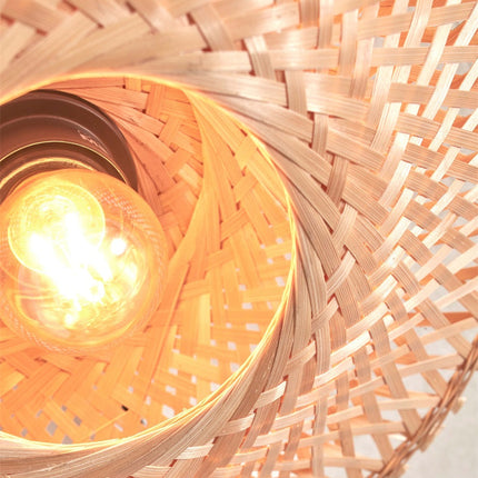 Kalimantan Deckenleuchte aus natürlichem Bambus, 30 cm