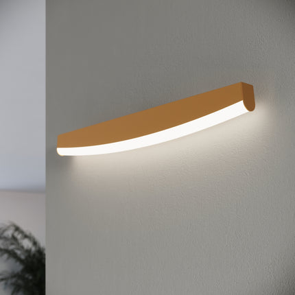 Barra de pared LED dorada de 3000 K