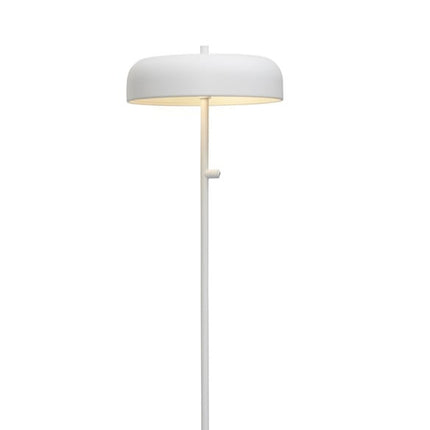 Lámpara de pie Porto de hierro blanco de 145 cm