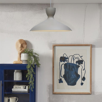 Lámpara colgante Hanover gris Ø40 cm Hierro