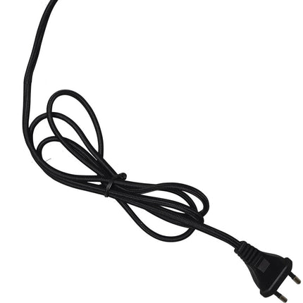 2-armige Wandleuchte Bremen aus schwarzem Eisen