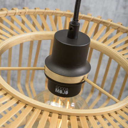 Bromo Stehlampe aus natürlichem Bambus, 218 cm